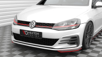 VW Golf 7 GTI (Facelift) 2017-2020 Främre Sido-Splitters Maxton Design